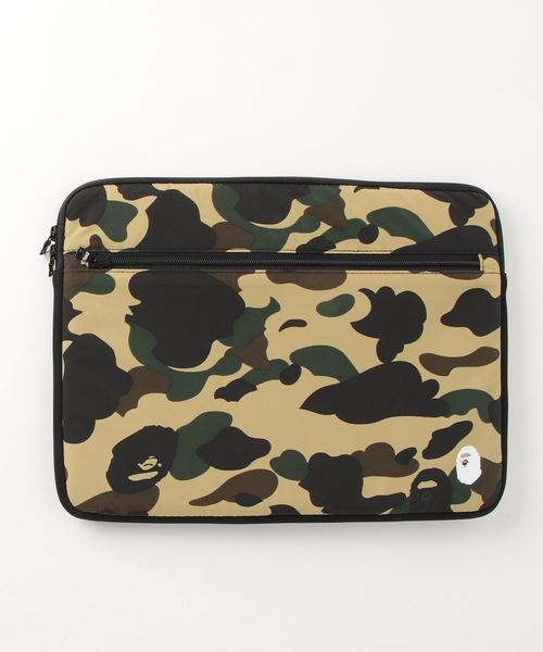 ベイシングエイプ　15インチPCケース モバイルアクセサリー 1ST CAMO PC CASE 15inc M A BATHING APE，ア
