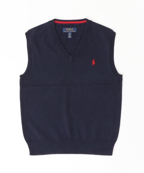 ラルフローレン　130cm　4点まとめて　長袖　セーター　シャツ　ベスト　男子 Polo Ralph Lauren Childrenswear ベスト コットン Vネック