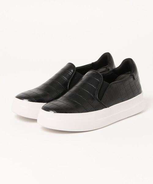 スニーカー Heal Me ヒールミー レディース 型押しスリッポンスニーカー Zozotown Paypayモール店 通販 Paypayモール