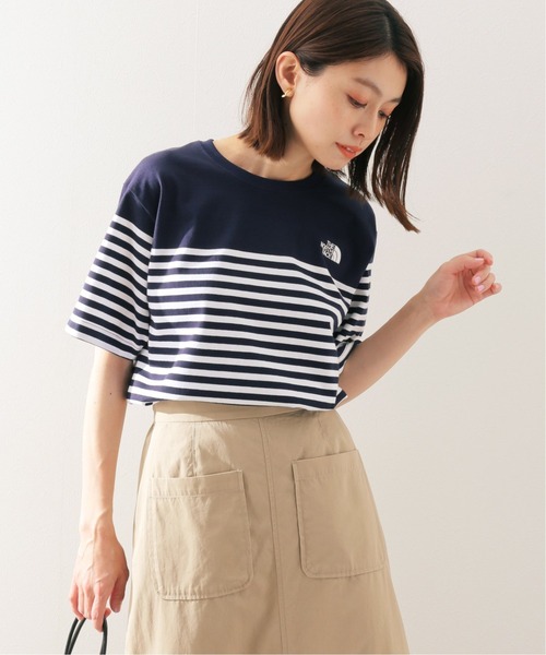 tシャツ Tシャツ 【THE NORTH FACE / ザノースフェイス】 S/S Panel Border Tシャツ【洗濯機洗い可】 | SLOBE IENA