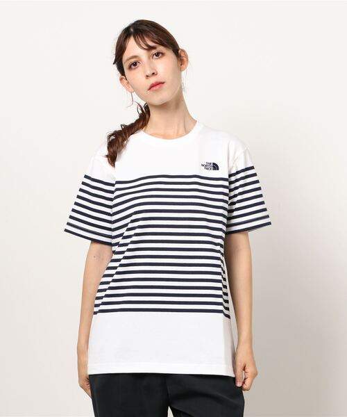 tシャツ Tシャツ 【THE NORTH FACE / ザノースフェイス】 S/S Panel Border Tシャツ【洗濯機洗い可】 | SLOBE IENA | 09