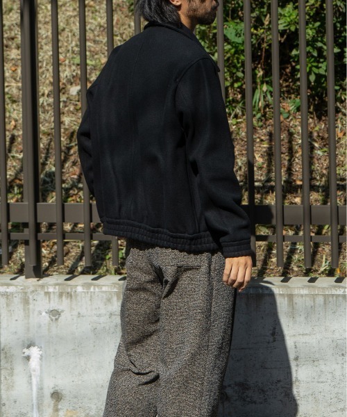 ミリタリージャケット モッズコート TECH WOOL MELTON BOMBER JACKETの画像