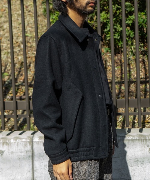 ミリタリージャケット モッズコート TECH WOOL MELTON BOMBER JACKET