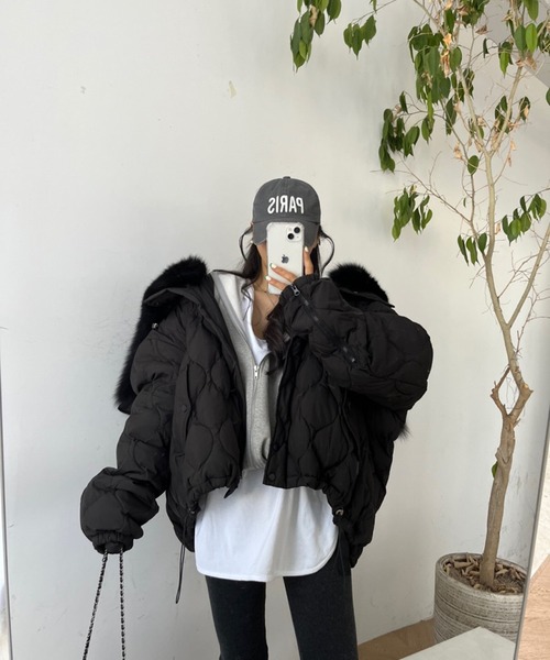 Jewelobe（ジュエローブ） ダウンコート ダウンジャケット フェイク