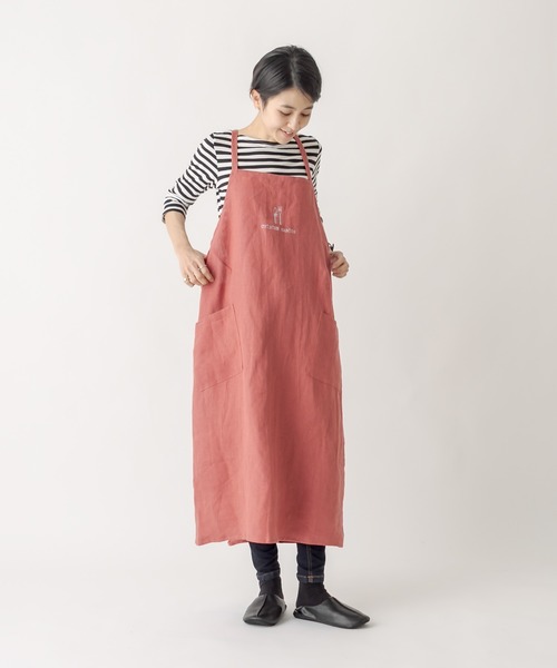 BIRTHDAY BAR（バースデイバー） エプロン 「CUiSiNE HABiTS」リネン