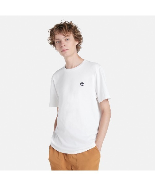 【Timberland】半袖 ロゴ Tシャツ ネイビー / 送料無料 Timberland ティンバーランド ロゴ ネイビー メンズ 半袖 T
