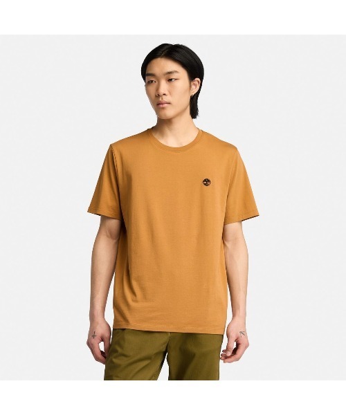 Timberland tシャツ メンズ 半袖 チェスト ロゴ Tシャツ