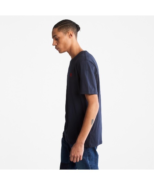 【Timberland】半袖 ロゴ Tシャツ ブラック / 送料無料 アウトレットセール!!ランバー BLACK CAT プリント 半袖Tシャツ