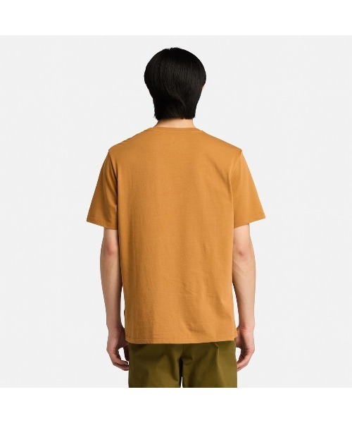 TIMBERLAND★メンズ 半袖 クルーネック ロゴ トップス Tシャツ セール】メンズ 半袖 ロゴ グラフィック Tシャツ（Tシャツ
