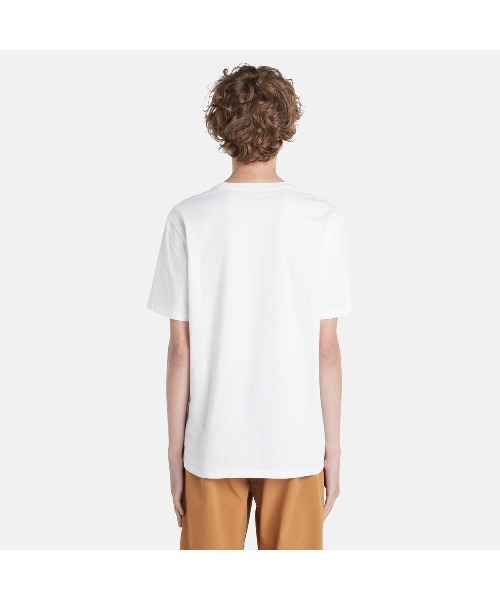 Timberland tシャツ メンズ 半袖 チェスト ロゴ Tシャツ
