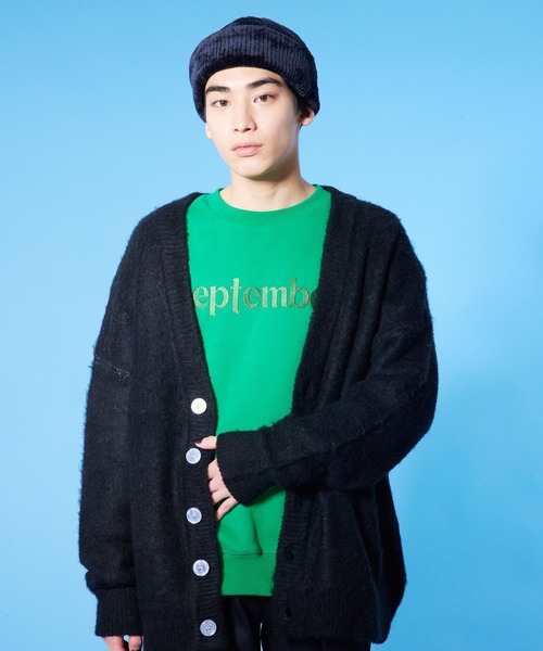 カーディガン /SEPTEMBER(セプテンバー)/Knit Cardigan レディース メンズ SEPTEMBER カーディガン /SEPTEMBER(セプテンバー)/Knit