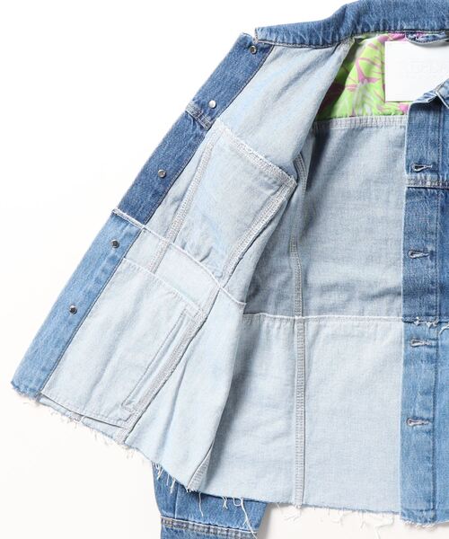REPLAY（リプレイ） デニムジャケット gジャン オープンエンドデニム