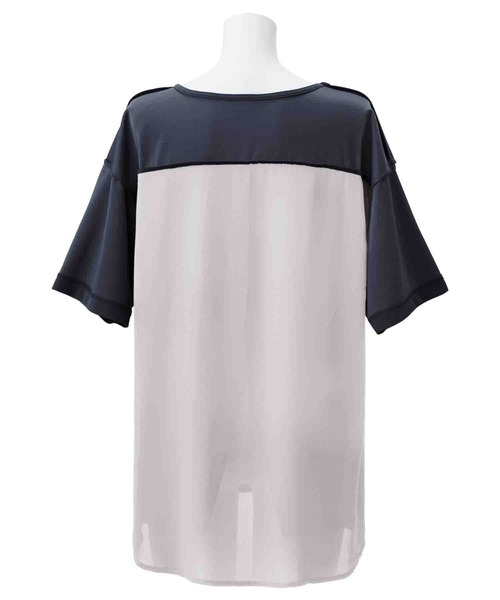 Viola e Viola（ヴィオラ エ ヴィオラ） tシャツ レイヤード風Tシャツ