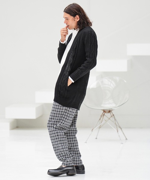 TROVE KANGAS GOWN シャツコート ショールカラー カーディガン TROVE KANGAS GOWN シャツコート ショールカラー カーディガン