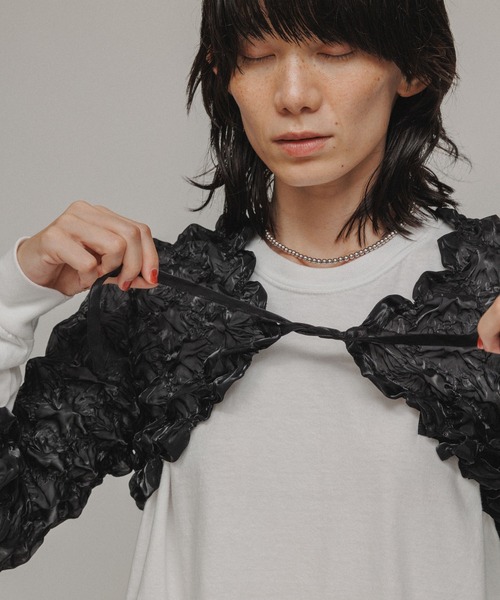 M TO R カーディガン 「KUNO×MTOR 」ARIMATSUSHIBORI BOLERO