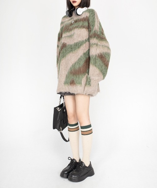 カモフラージュ アンゴラ ニット カモフラ ニット』 – The DUFFER of St.GEORGE｜Official Web Site｜ザ