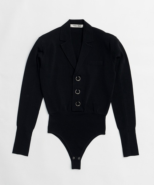ニット ジャケットロンパースニット / Jacket Romper Knit レディース 