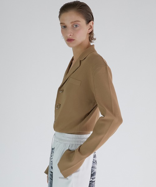 ニット ジャケットロンパースニット / Jacket Romper Knit レディース 