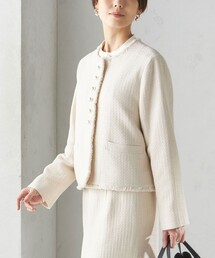 SHIPS（シップス） ジャケット ノーカラージャケット 「セレモニー対応