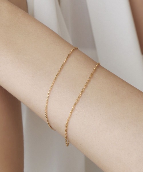 MASAMI ゴールドカラーパールネックレス、ブレスレットセット、ピアス 4℃ ピアス 「6月誕生石」シルバー ピアス＆ブレスレットセット
