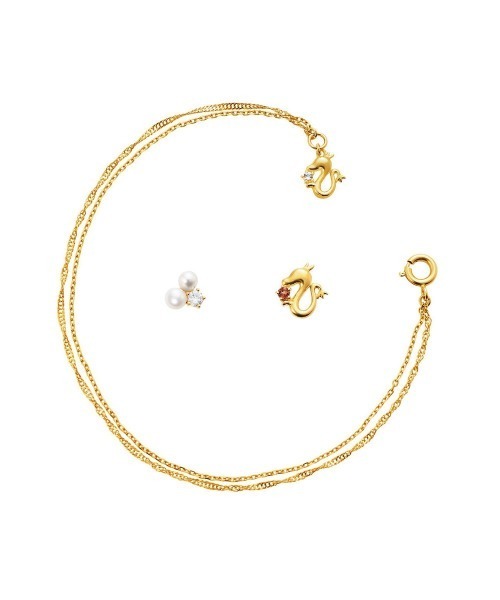4℃ ピアス　ブレスレット 4℃ ピアス 「6月誕生石」シルバー ピアス＆ブレスレットセット