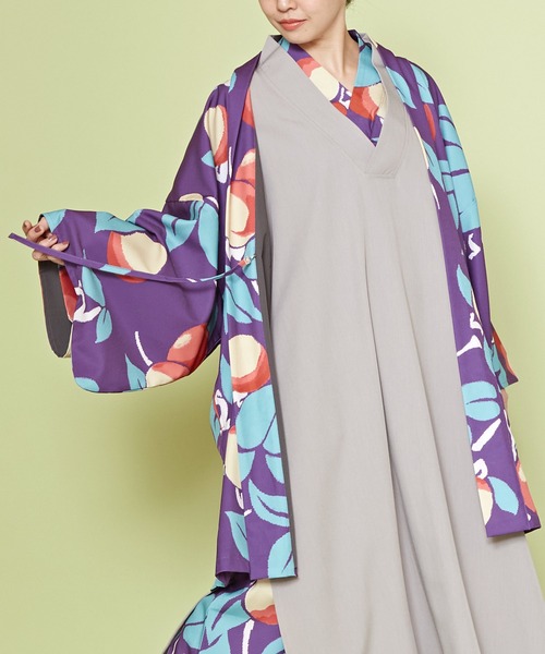ゆらゆら花＊様 2点 まとめ商品　銘仙羽織 商品詳細画像