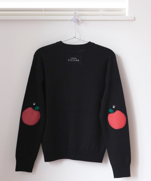 CASA PICONE カーディガン ニットカーディガン（Apple