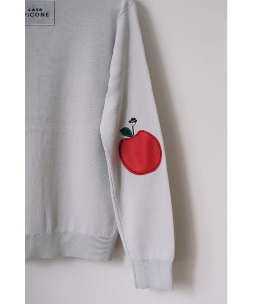 CASA PICONE カーディガン ニットカーディガン（Apple
