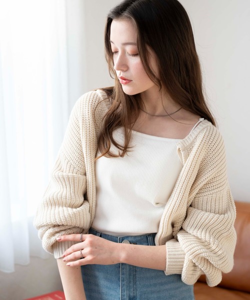 キャミソール WEGO/nachumoreカップインキャミ | WEGO | 19