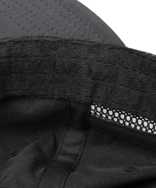 Basiquenti キャップ 帽子 ナイロン メッシュ切替 ロングビル ソフト