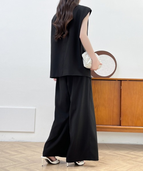 ABITOKYO（アビトーキョー） セットアップ カシュクールベス＆タック