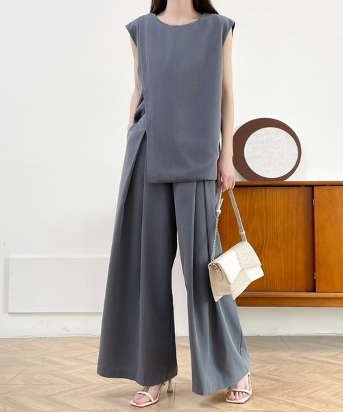 ABITOKYO（アビトーキョー） セットアップ カシュクールベス＆タック