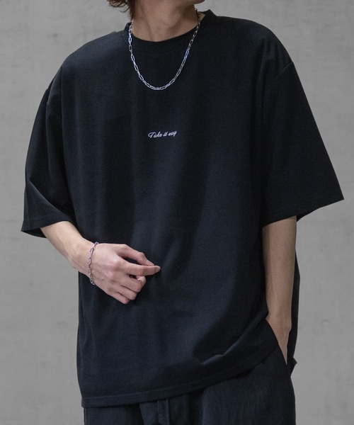 JOHN'S CLOSET tシャツ 「a」シルクタッチポンチ アブストラクト