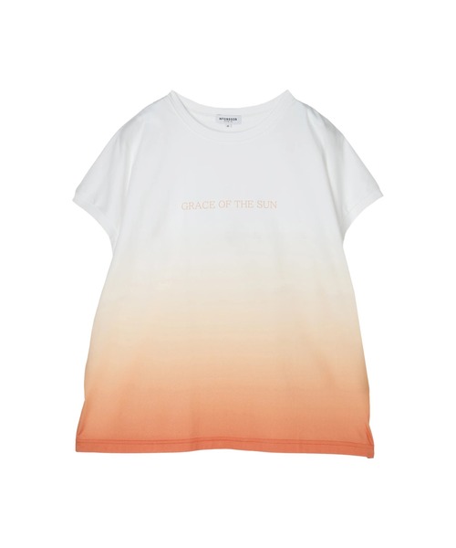 tシャツ グラデーションプル レディース