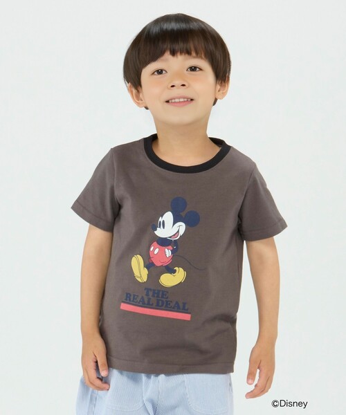 SHIPS Colors tシャツ Colors:ミッキーマウス デザイン Tシャツ