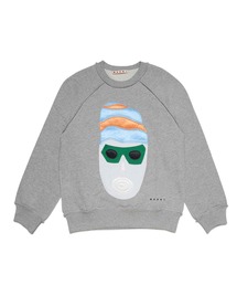 【古着】マルニ　キッズ　トレーナー　14Y ネイビー MARNI トレーナー MARNI（マルニ）Kids ＆ Junior グラフィック