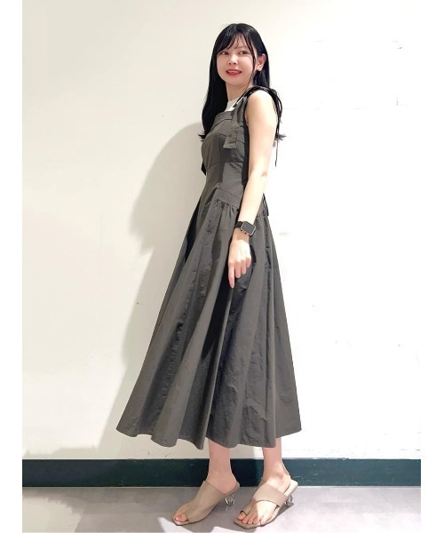 AndCouture リボンショルダー　ジャンスカ AND COUTURE（アンドクチュール）の「ショルダーリボン