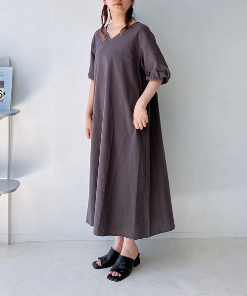 AS KNOW AS（アズノゥアズ） ワンピース 夏 結んでバックリボン