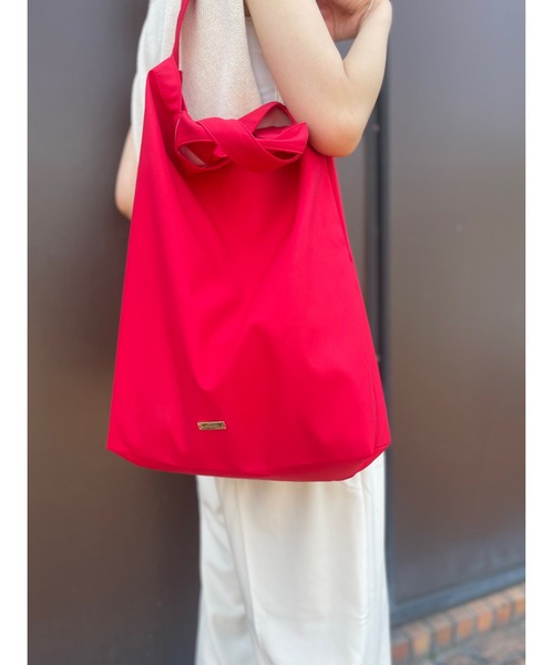 Scrap Book トートバッグ 「atneK」gold plate tote bag