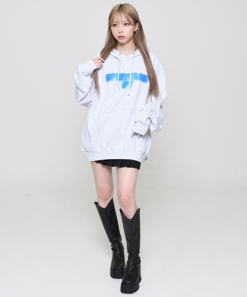 OY（オーワイ） パーカー FUZZY OPYD HOODIE/ファジーフーディー