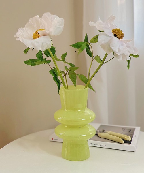 CERCA 花瓶 「 somni / ソニ 」ガラスフラワーベース 花瓶
