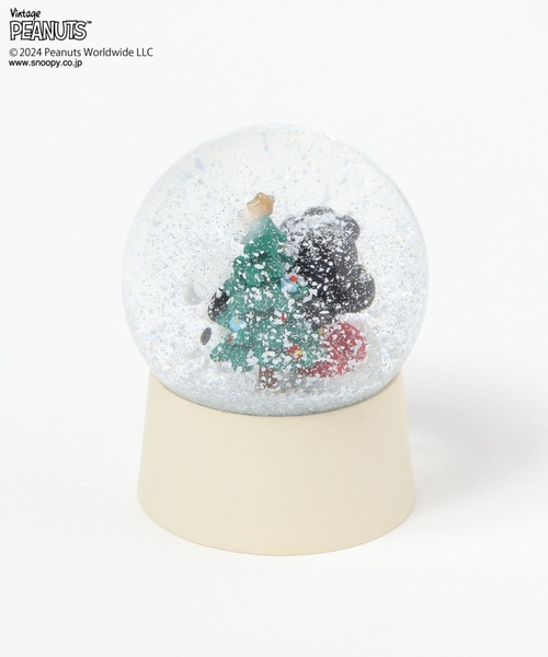 PEANUTS インテリア 「PEANUTS×BAYFLOW」スノードーム2025X'mas