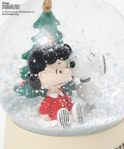 PEANUTS インテリア 「PEANUTS×BAYFLOW」スノードーム2025X'mas