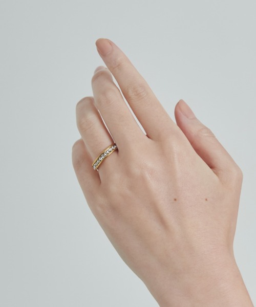 カルティエ ラブリング 1pダイヤ（リング、指輪）｜レディース