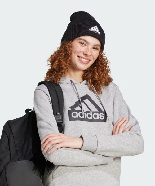adidas（アディダス） ニット帽 ニットキャップ ビーニー ロゴ
