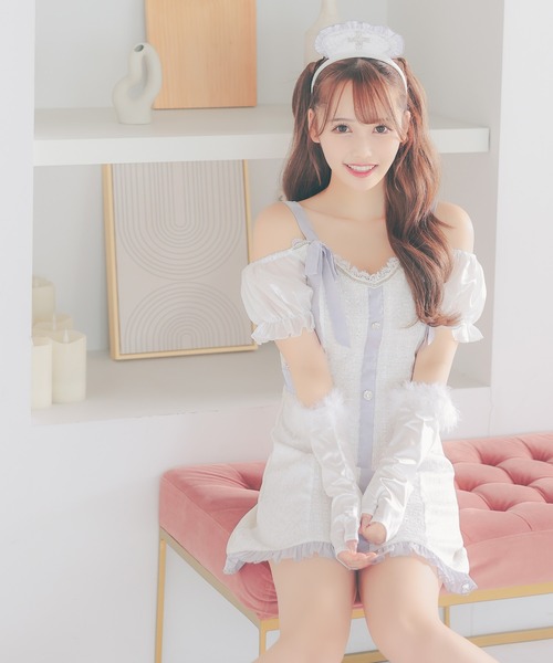 Tika（ティカ） コスプレ コスプレ かわいい ナース セクシー ツイード