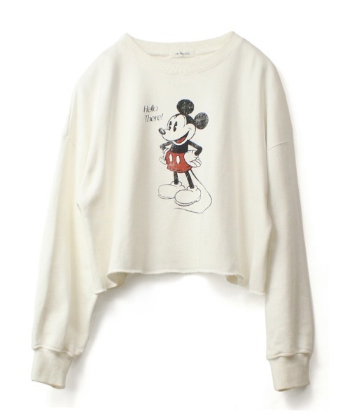 あんさん　COEL ×+81BRANCAミッキースウェット COEL（コエル） トレーナー スウェット ×+81BRANCAミッキースウェット