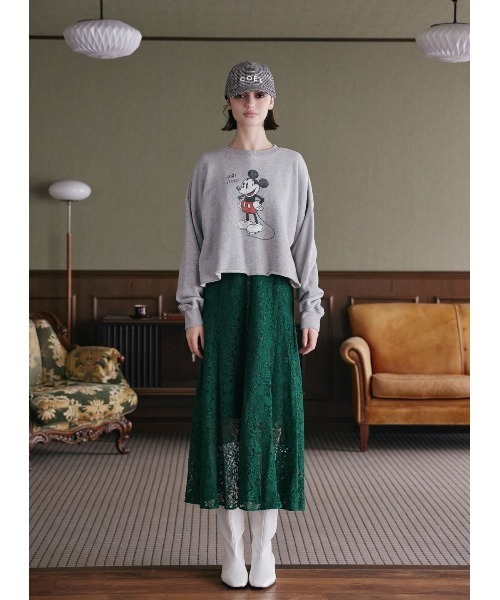 COEL（コエル） トレーナー スウェット ×+81BRANCAミッキースウェット