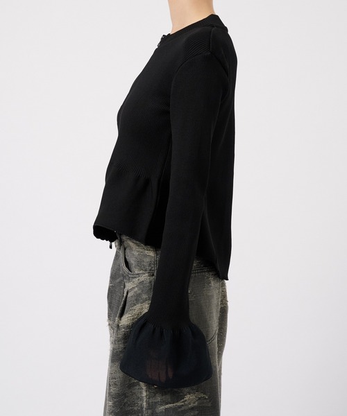 ODAKHA（オダカ） ニット 「ODAKHA/オダカ」W zipper gynoid knit