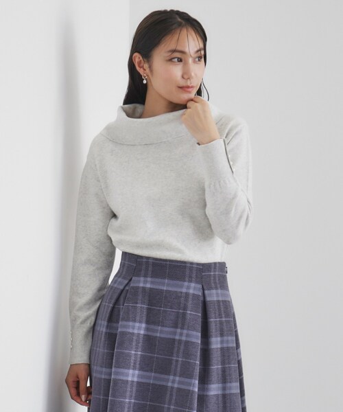 index（インデックス） ニット セーター 「8color/XS-LLsize」パール調